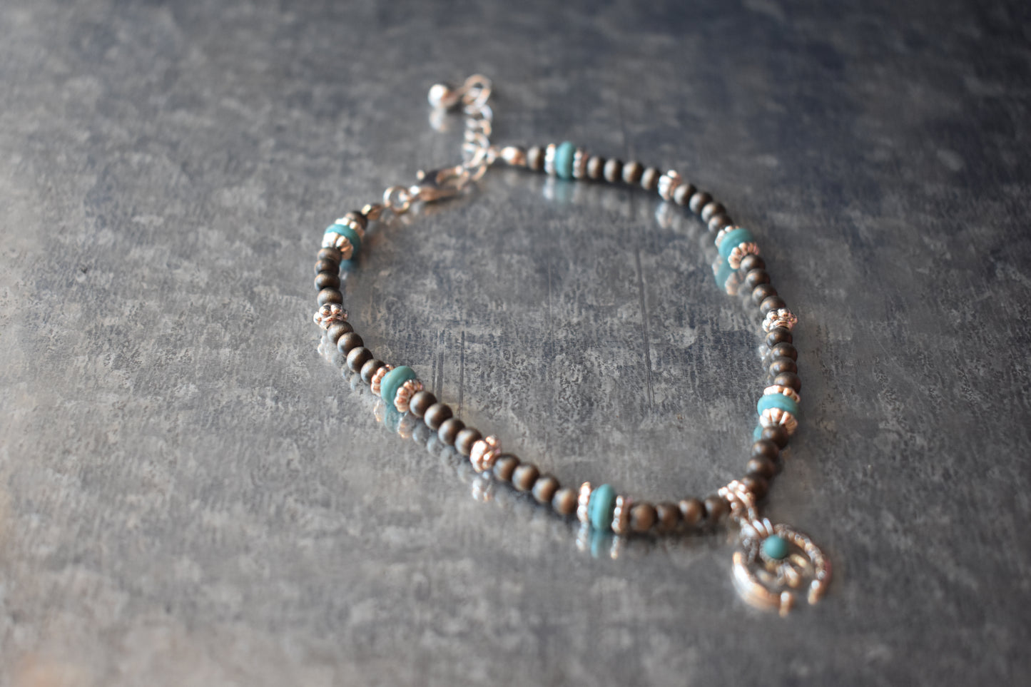 Turquoise Navajo Anklet