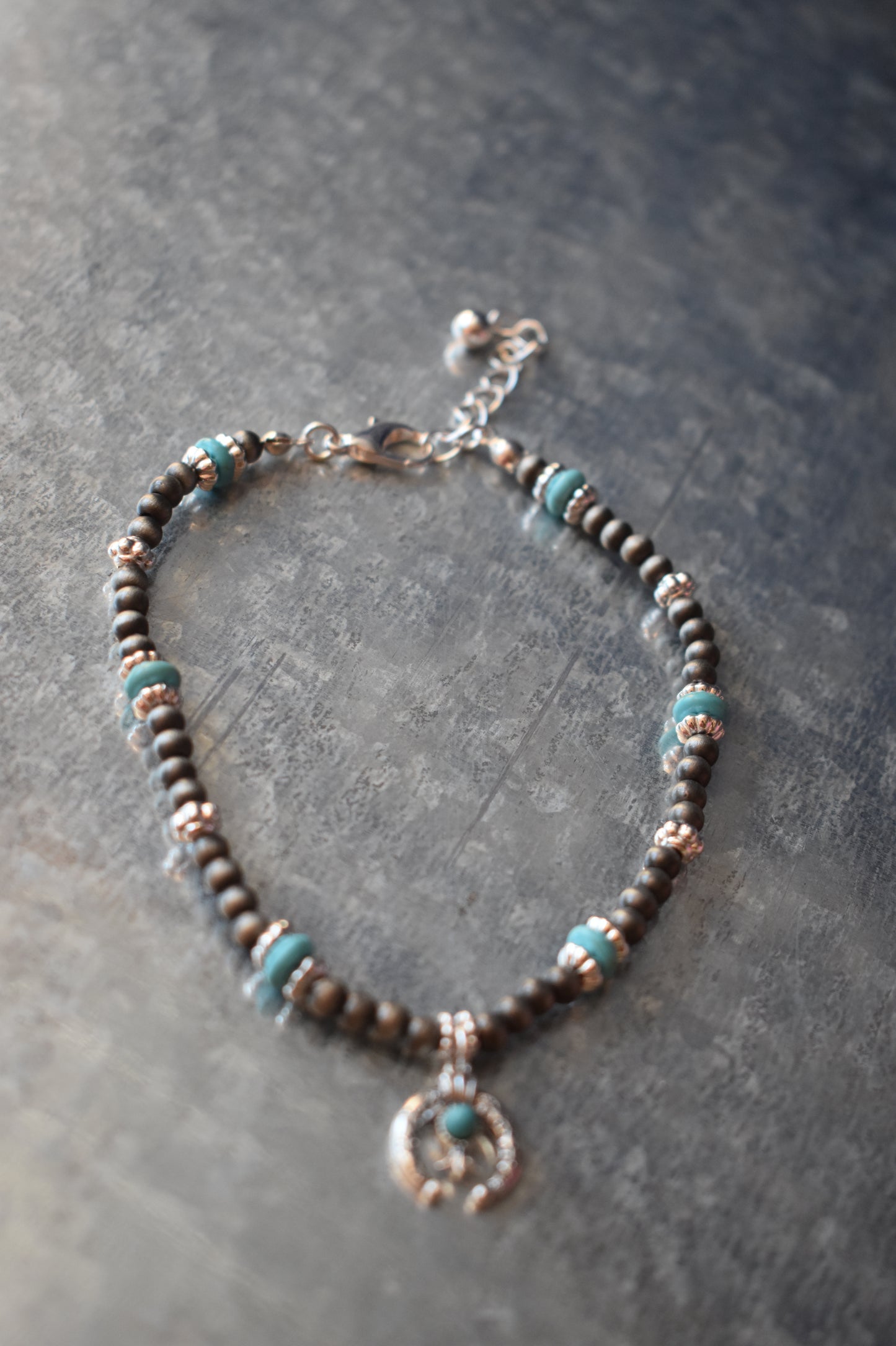 Turquoise Navajo Anklet