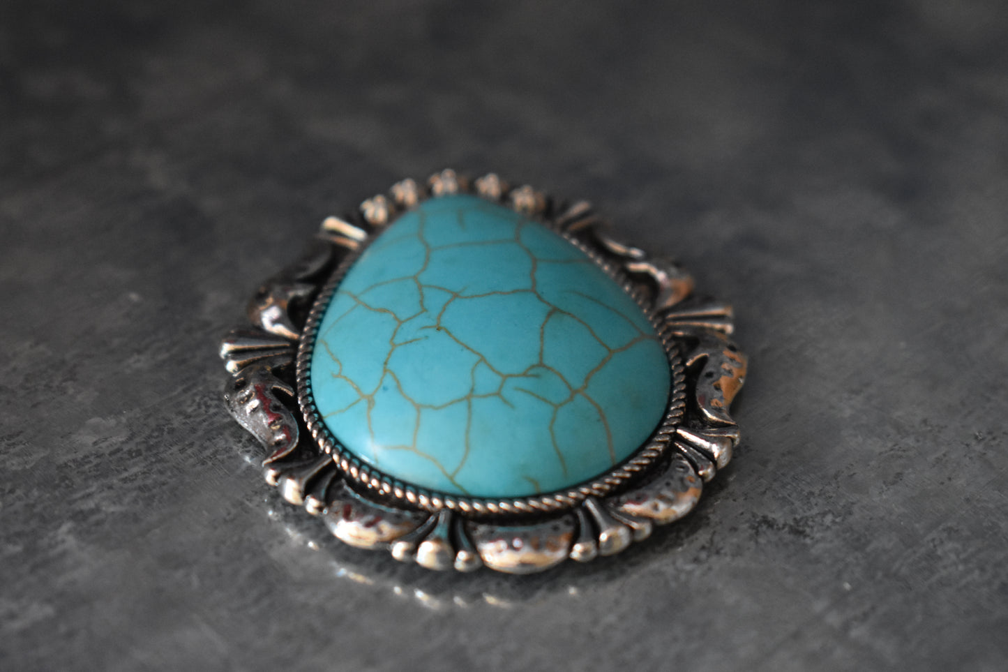 Silver Turquoise Stone