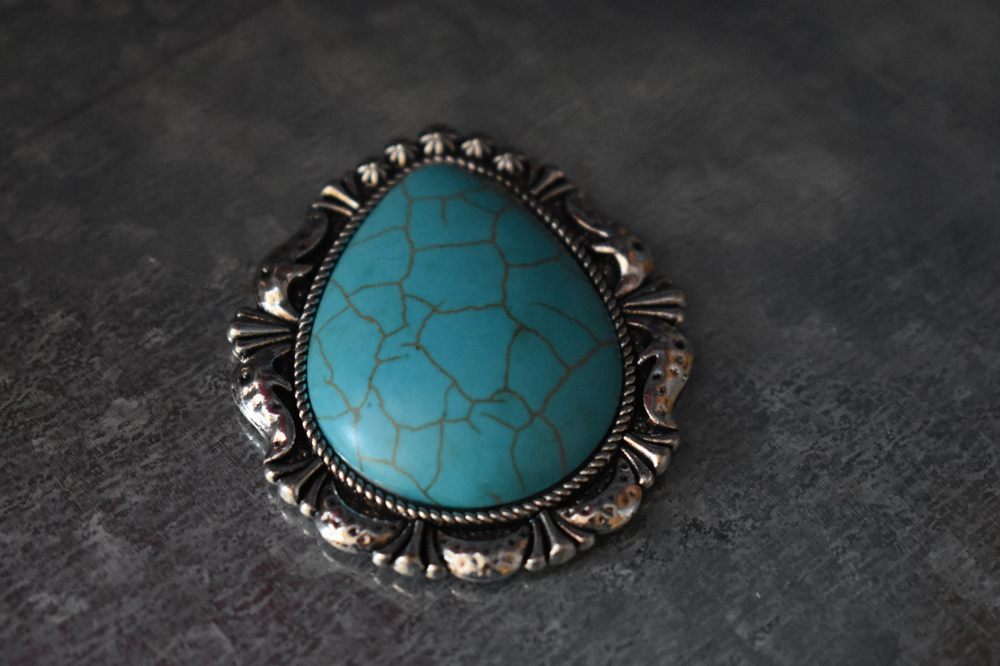 Silver Turquoise Stone