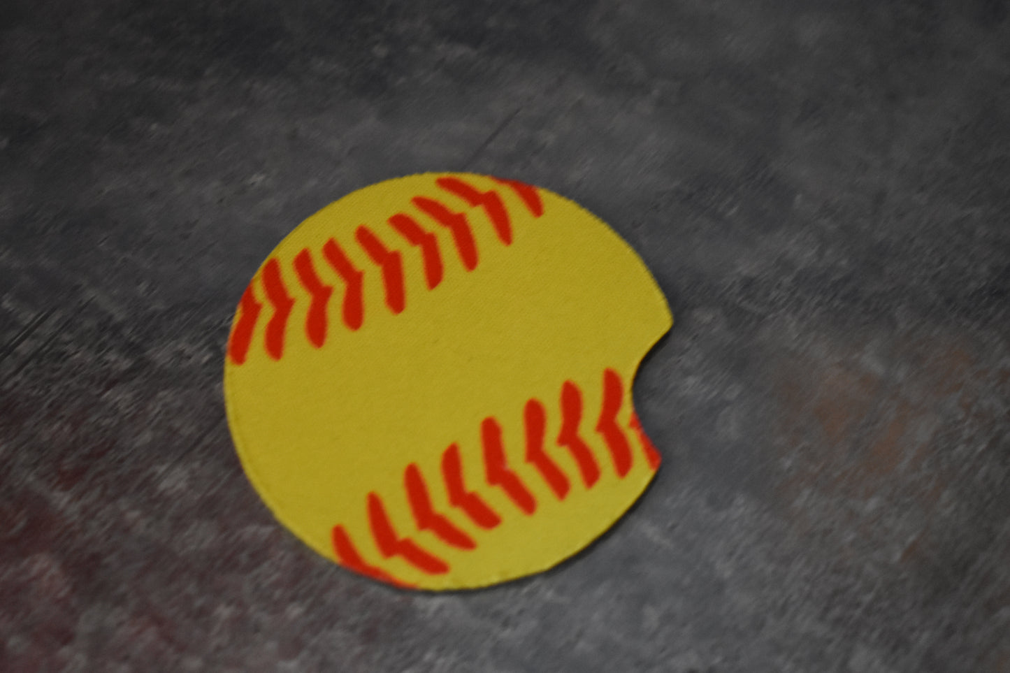 Softball Coaster