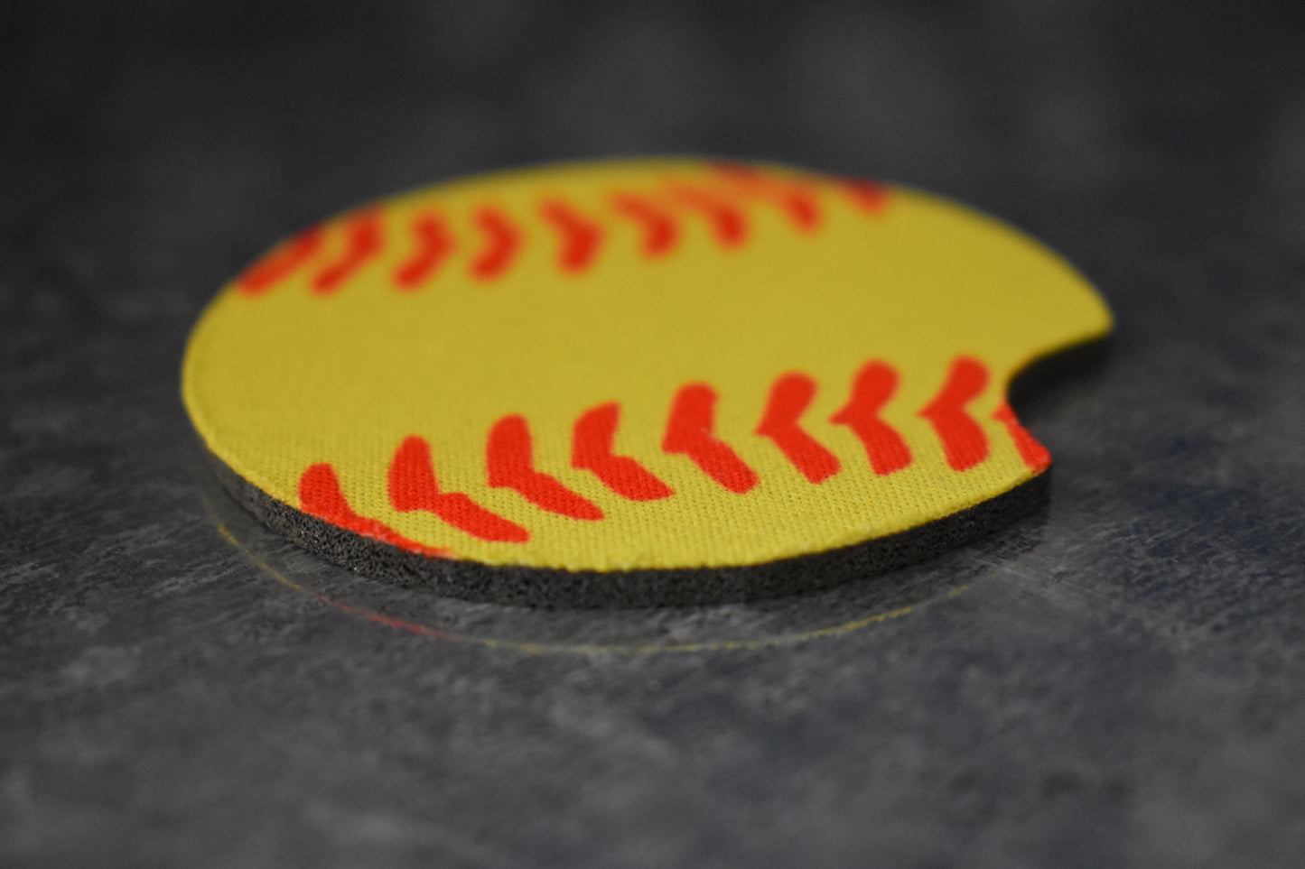 Softball Coaster