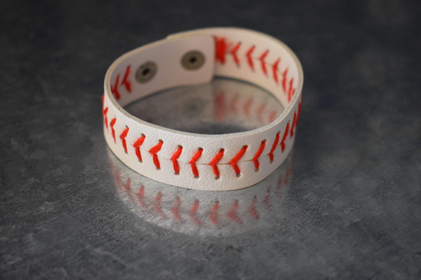 Baseball Cuff Bracelet