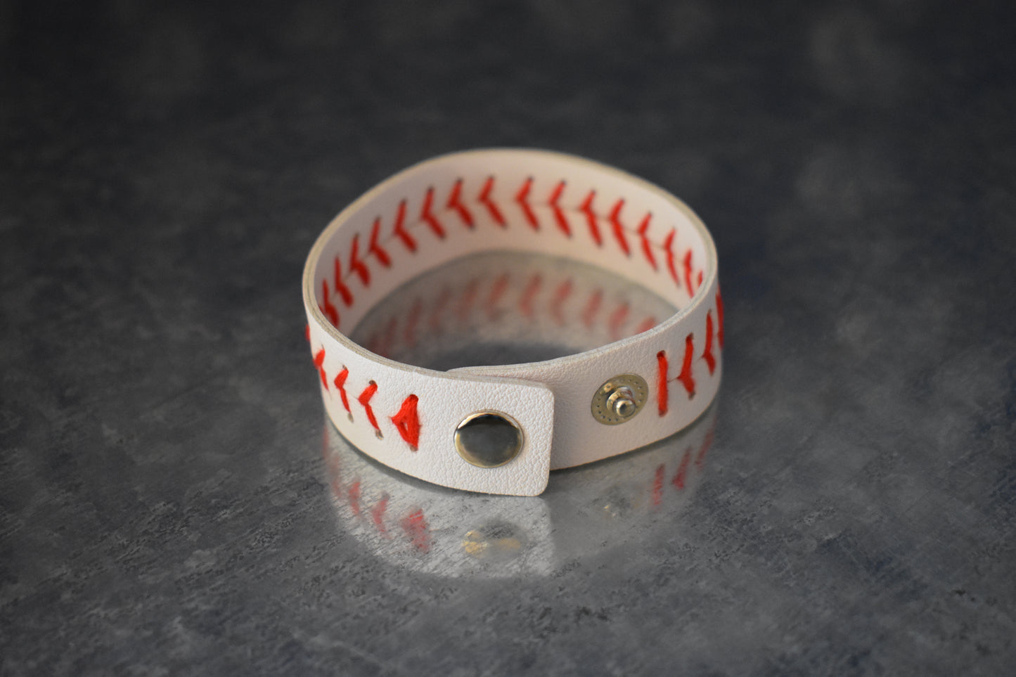 Baseball Cuff Bracelet