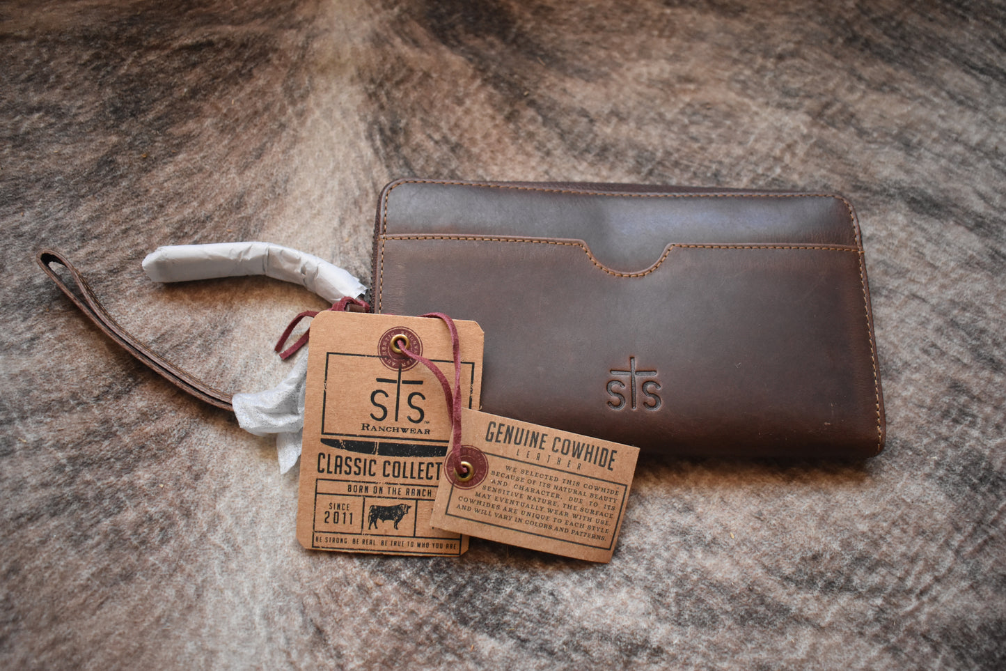 Chocolate Basic Bliss Audie Bifold Wallet