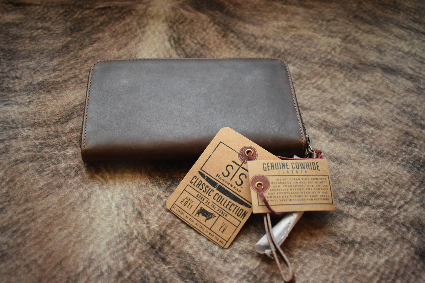 Chocolate Basic Bliss Audie Bifold Wallet