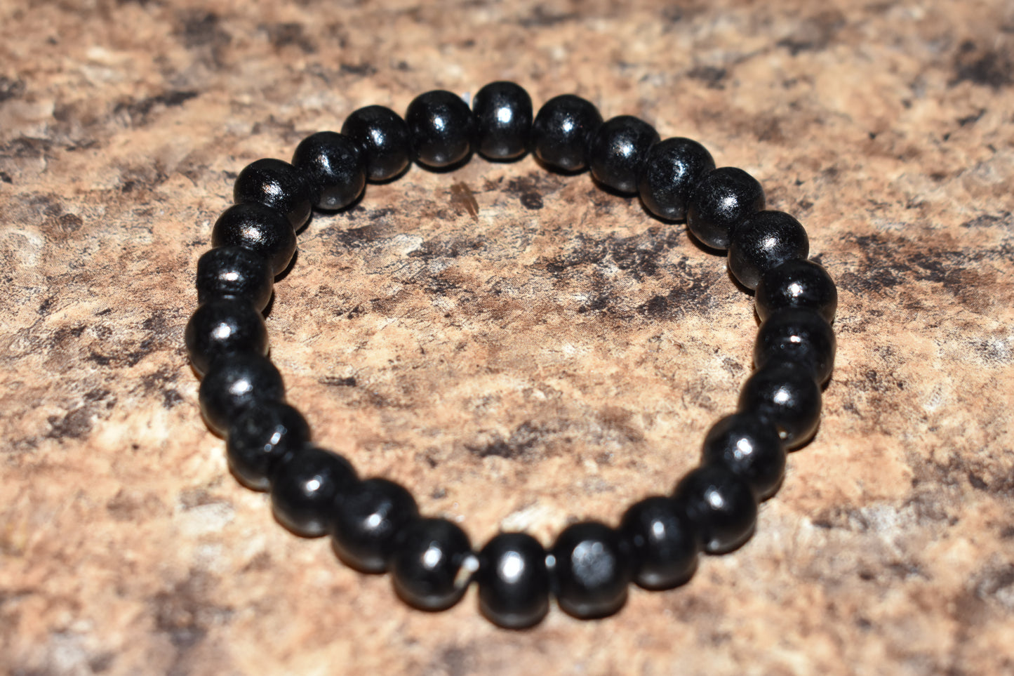 Black Wood Bracelet