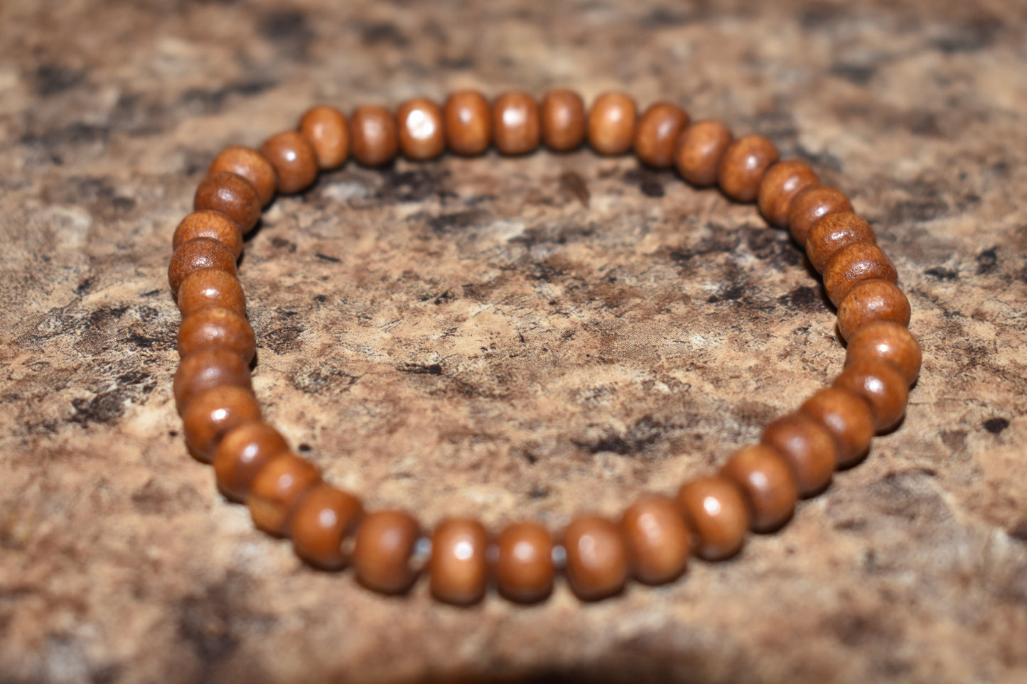 Light Brown Wood Bracelet