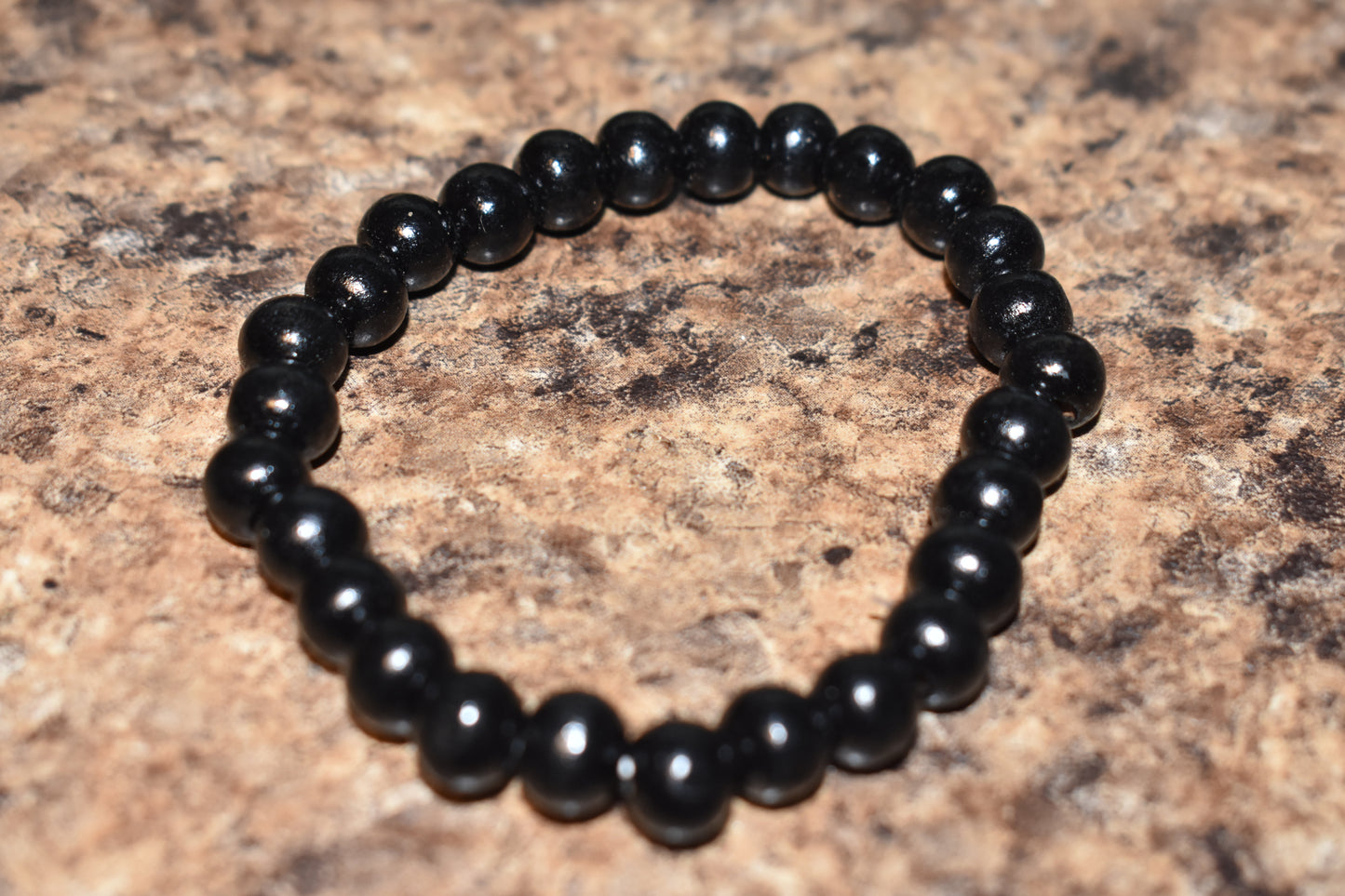 Black Wood Bracelet