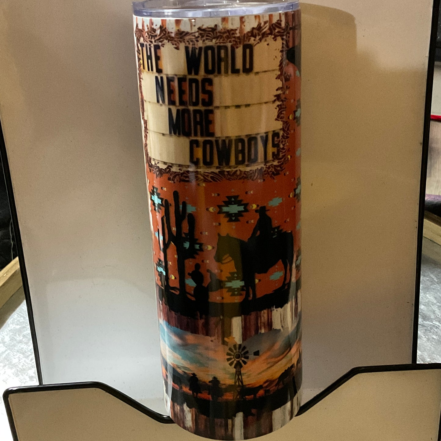 More Cowboys Tumbler