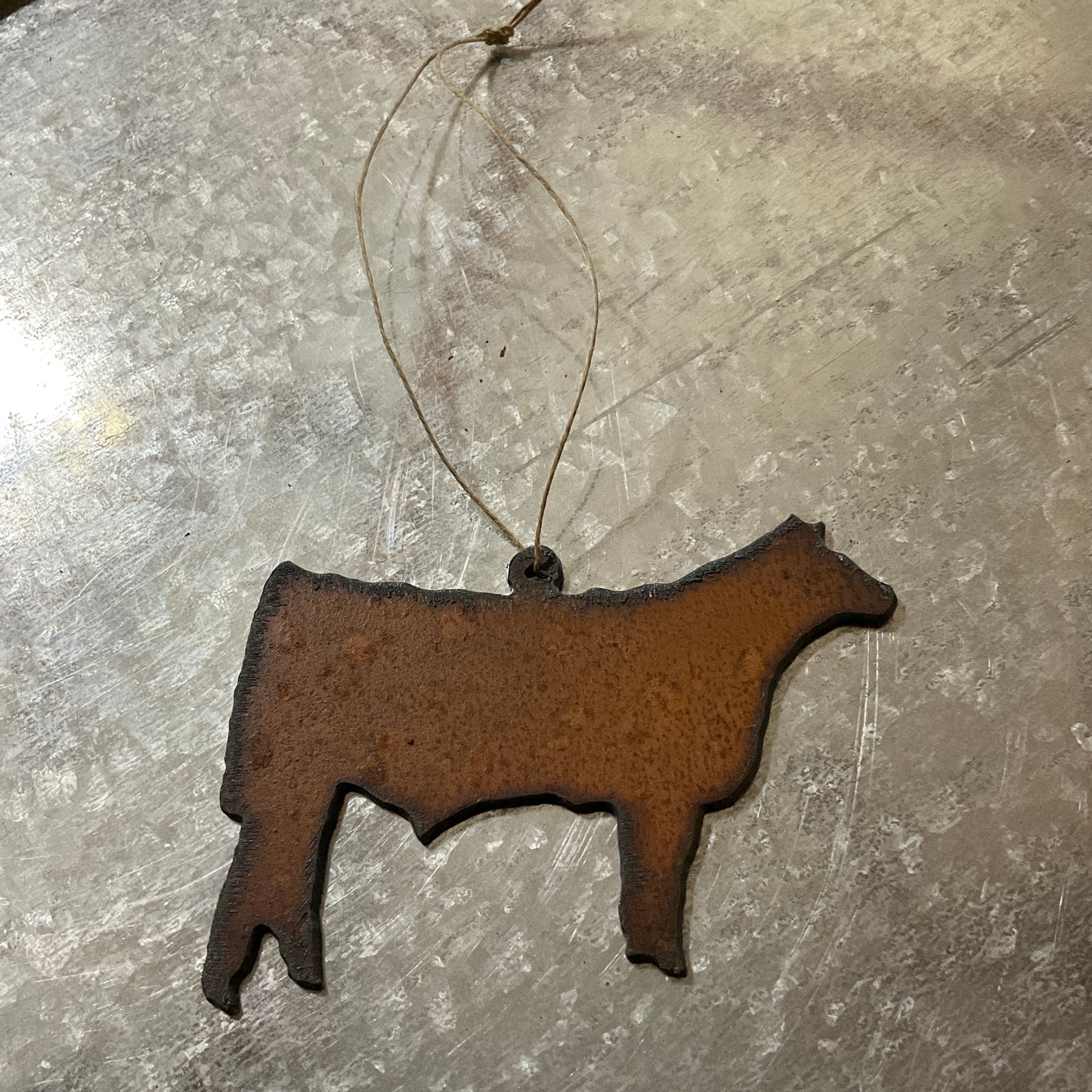 Rustic metal Ornament