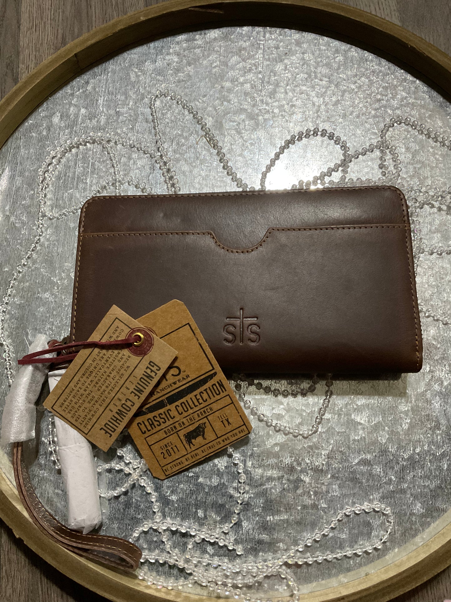 Chocolate Basic Bliss Audie Bifold Wallet